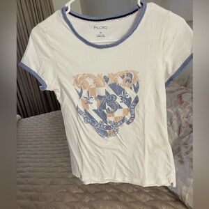 Pilcro Graphic Shirt Sleeve Tee